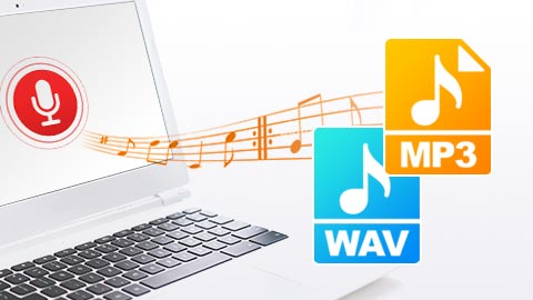 Bandicam 音訊設定介面展示MP3/WAV格式選項與品質參數