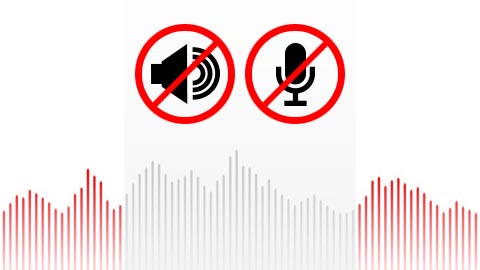 Bandicam 介面展示錄製過程中一鍵靜音控制按鈕