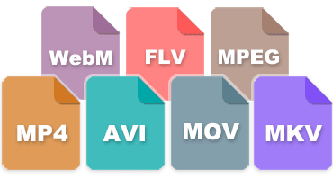 支援各種格式影片格式