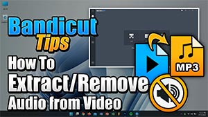 Extract/Remove Audio
