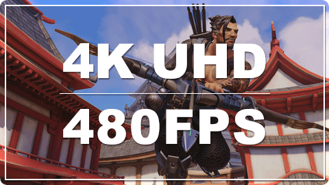 錄製的畫質和聲音都很清晰 錄製高達4K,最高480幀數影片 - Bandicam