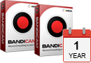 Bandicam 2-PC 商務年度授權