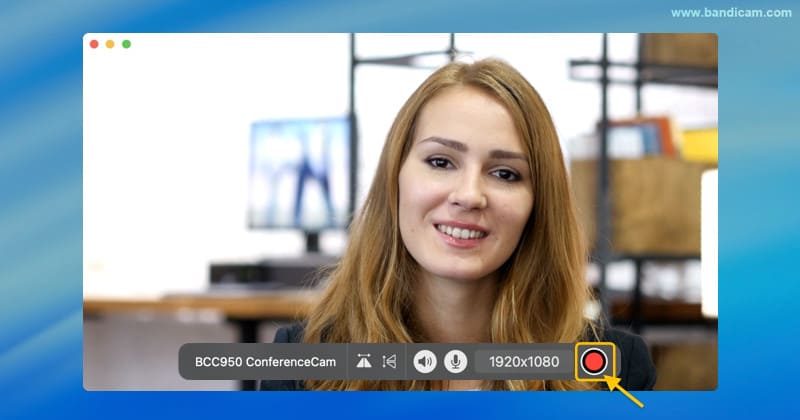 在 Mac 上錄製網路攝影機畫面