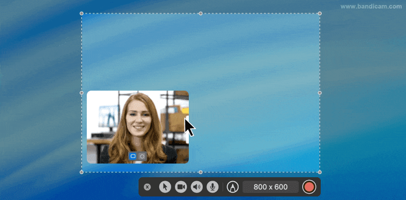 調整攝影機疊加位置