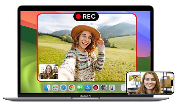 錄製FaceTime通話