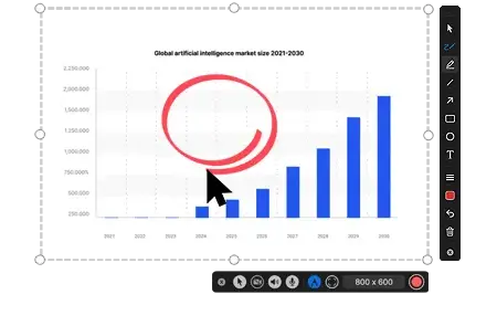 Live Screen Annotation