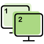 錄製雙顯示器 - Bandicam